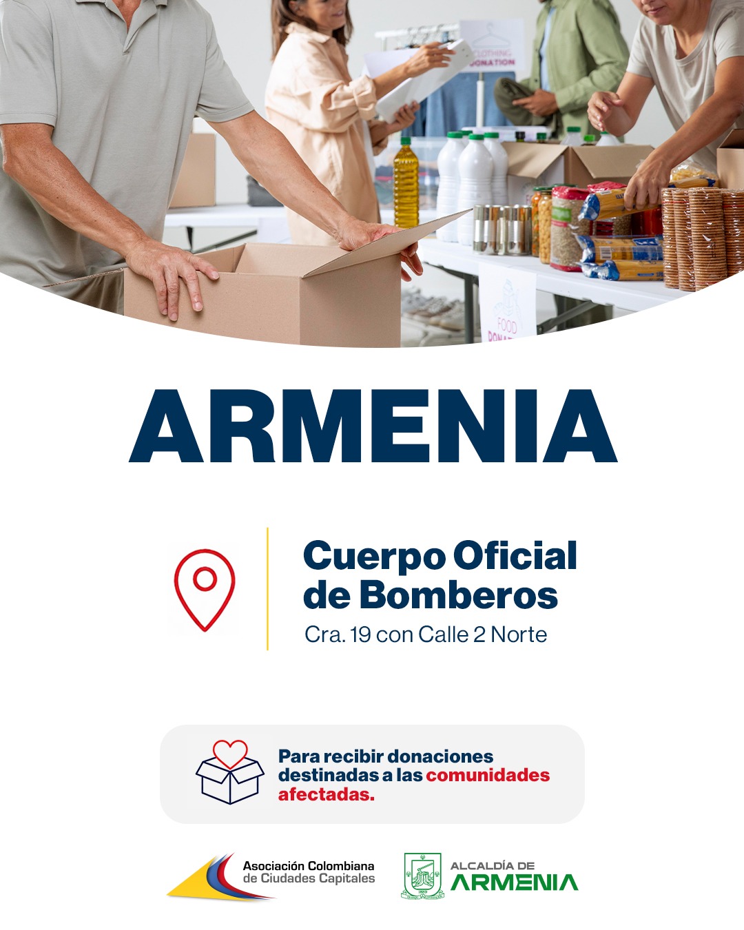 Centro de acopio en Armenia