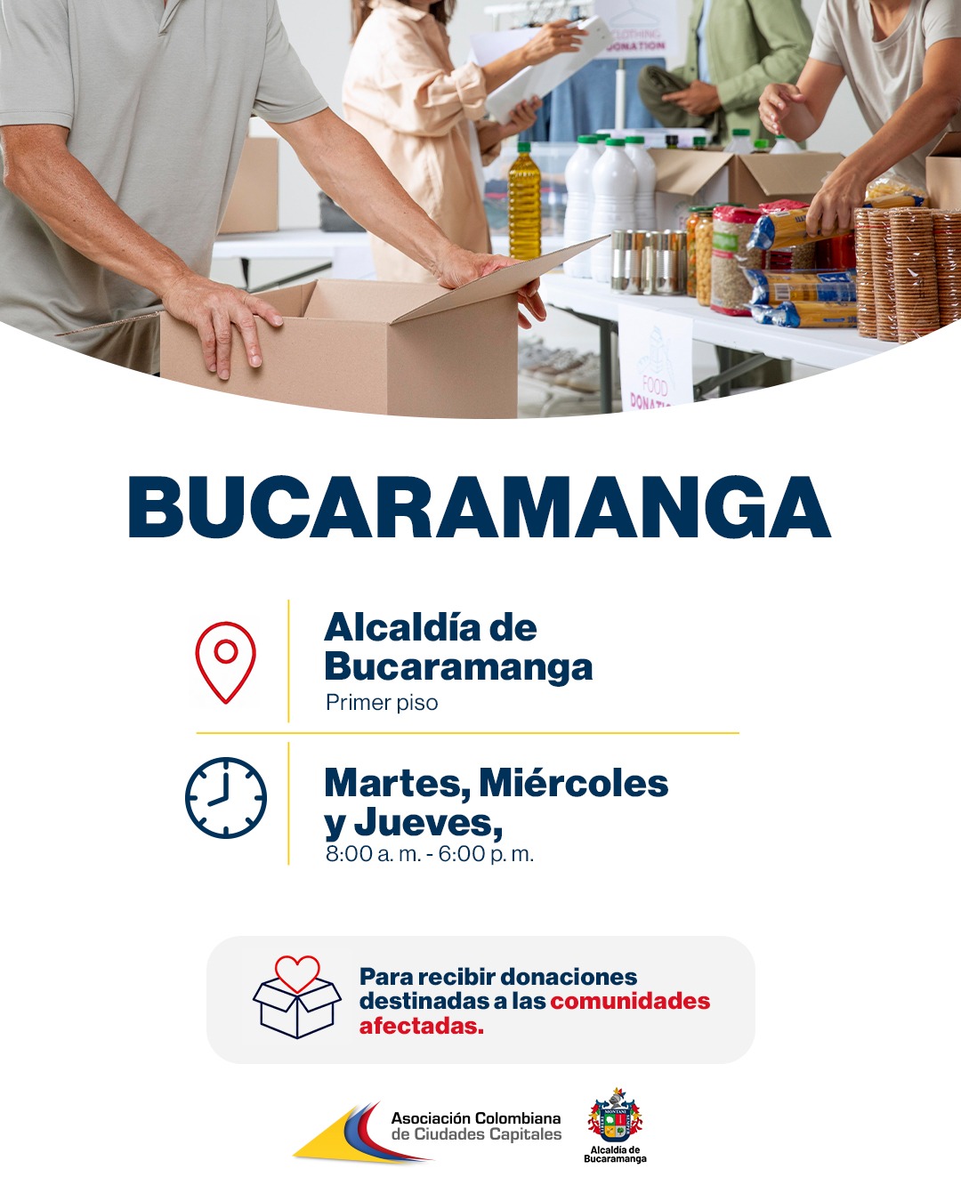 Centro de acopio en Bucaramanga