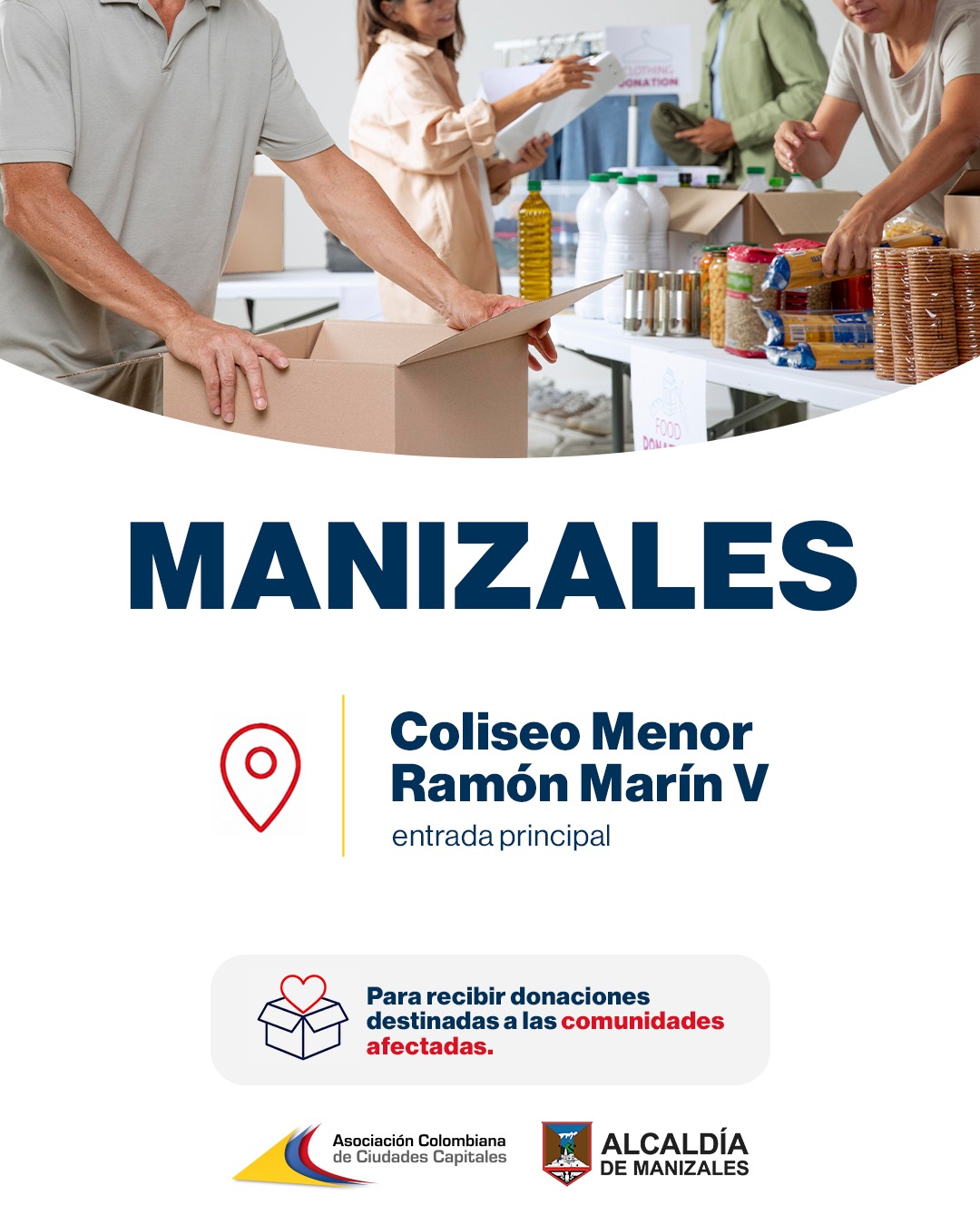 Centro de acopio en Manizales