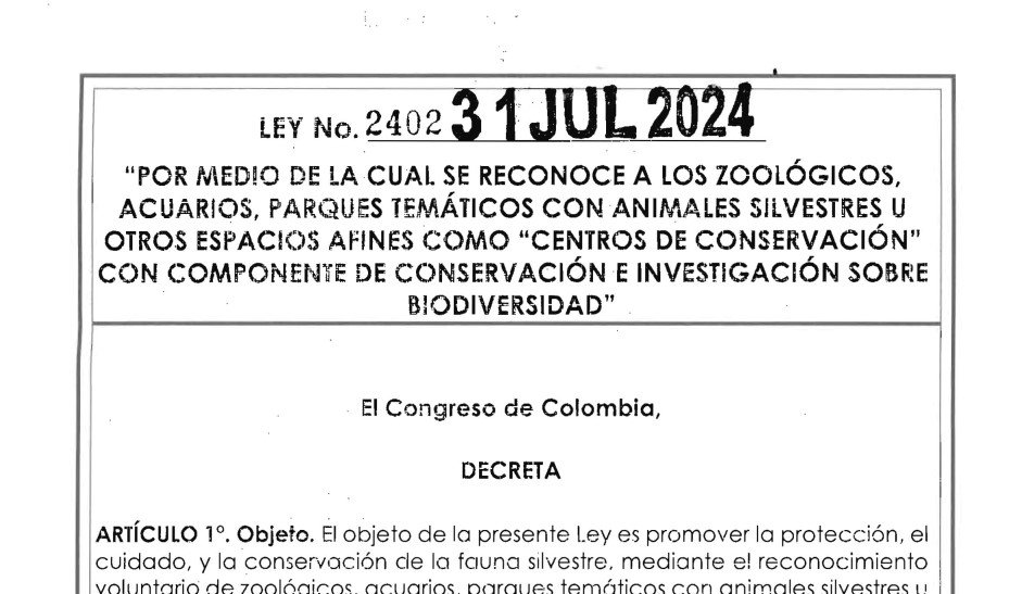 LEY 2402 DEL 31 DE JULIO DE 2024